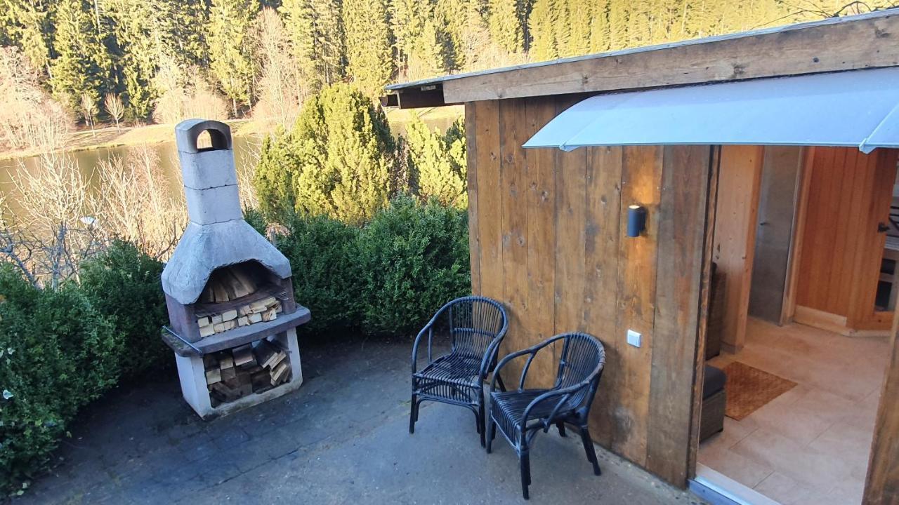 Haus Adler - Komplettes Ferienhaus Am Badesee Erzgrube Buitenkant foto